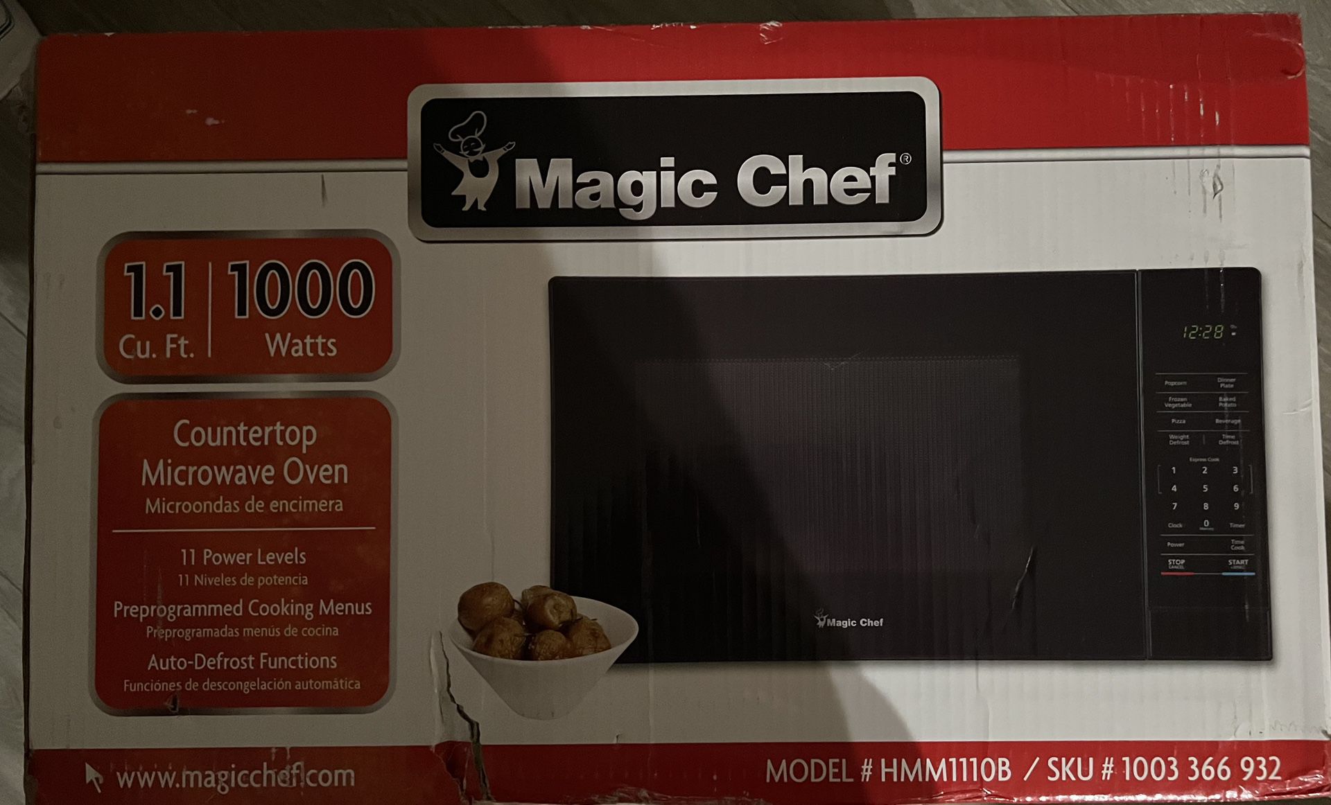 Magic chef microwave 