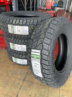 265/70/17 Kumho rt 4 new tires installed ✅ instaladas ✅🔥 we do computer Aligment ✅🔥