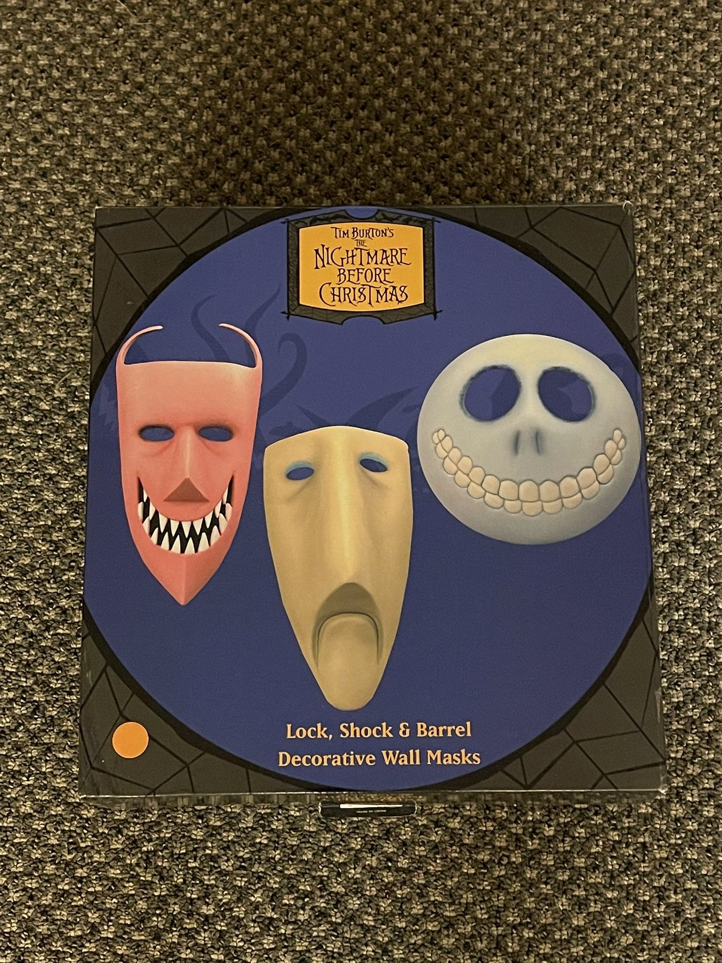 Neca The Nightmare Before Christmas Porcelain Decorative Wall Masks