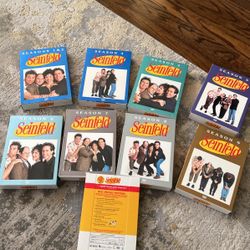Seinfeld DVDs Seasons 1-9
