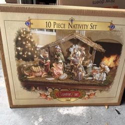 Nativity set