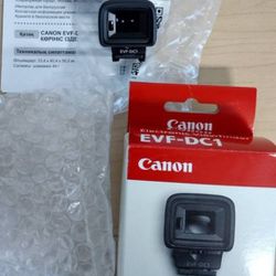 New in box Canon Eos EVF-DC1, Electronic Viewfinder EVF-DC 1 Mirrorless Digital Camera Cannon

