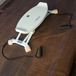 Ski Simulator with Resistance Band