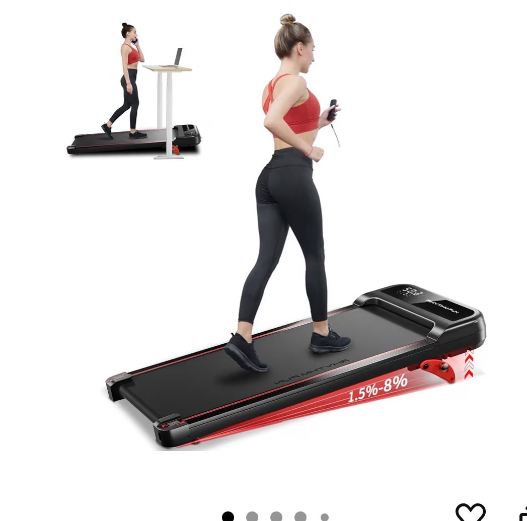  Rhythm Fun Walking Pad Treadmill With Incline