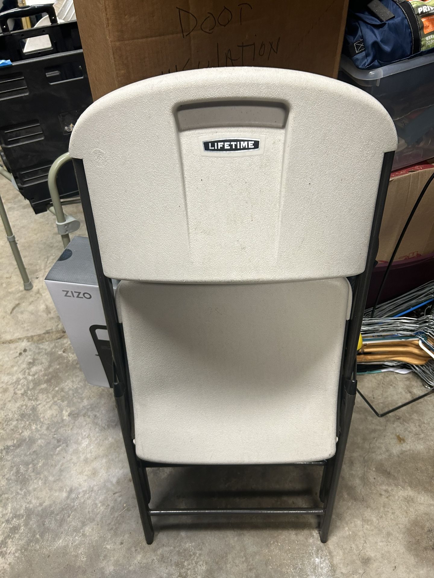 Lifetime Foldable Stackable Chairs, 25 Of Them