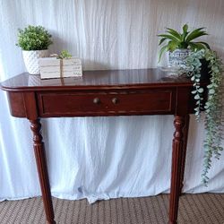Gorgeous Vintage Entry Table For SALE 