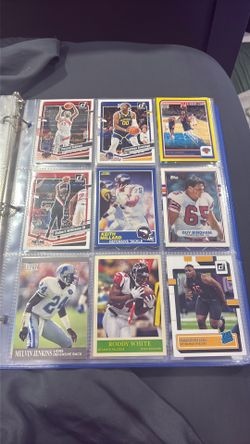 NBA and nfl cards