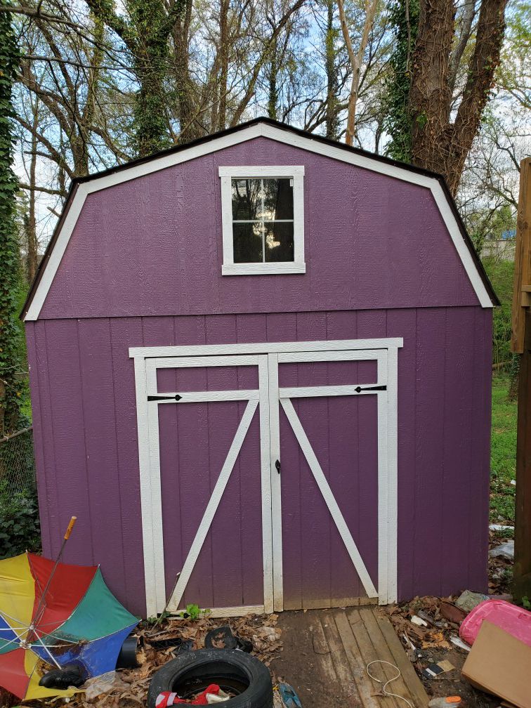 Barn style SHED with loft 12X16___What's your offer???