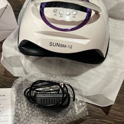 Professional Nail Lamp, Sun BM-12, 2-in-1 LED/UV Nail Lamp, $29