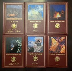 Set of 6 volumes of the North American - Hunting Club books-64th St & Bell