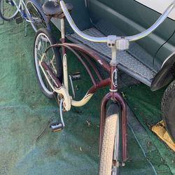 Beach cruiser bicycle