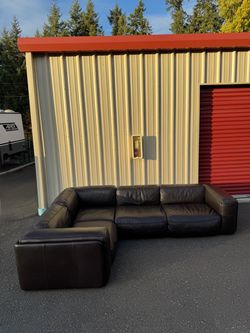 Genuine Leather KUKA Modular Sectional