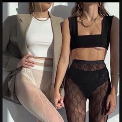 GG Fishnet Tights 