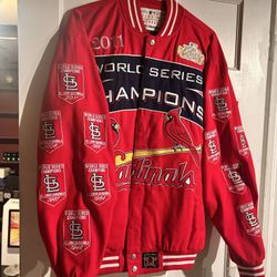 Cardinals 11 Time World Series Jacket