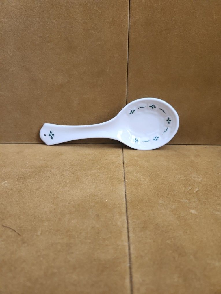 Longaberger Single Spoon Rest Heritage Green
