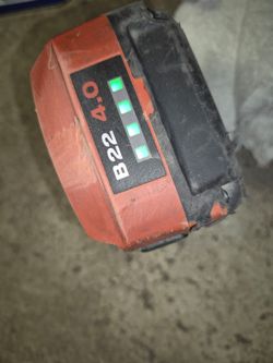 Hilti 22 volts battery for sale Works Great