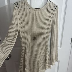 Crochet dress cover up