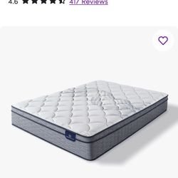 Serta Perfect Sleeper  Plush 11" With Box Spring S