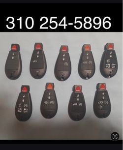 Dodge Jeep Chrysler keys fobs llaves y controles