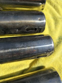 88-91 Civic Ef Exhaust Tips Chrome