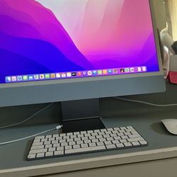 iMac 24 In Blue 