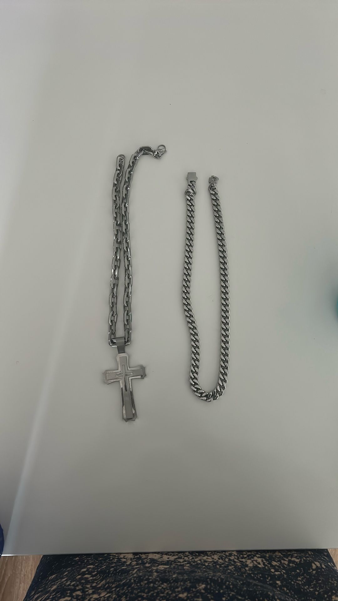 Two Sterling Silver Necklaces