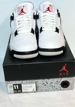 Jordan 4 White Cement | 11 MEN