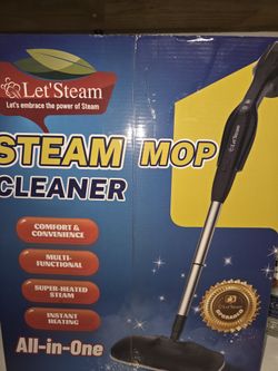 Let'Steam Mop Cleaner All In One Steam Mop