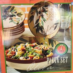 Oliva 7 Piece Pasta Set 