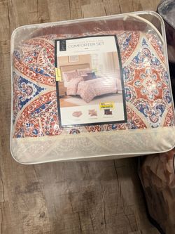 Americana Medallion 5-Piece Queen Comforter Set
