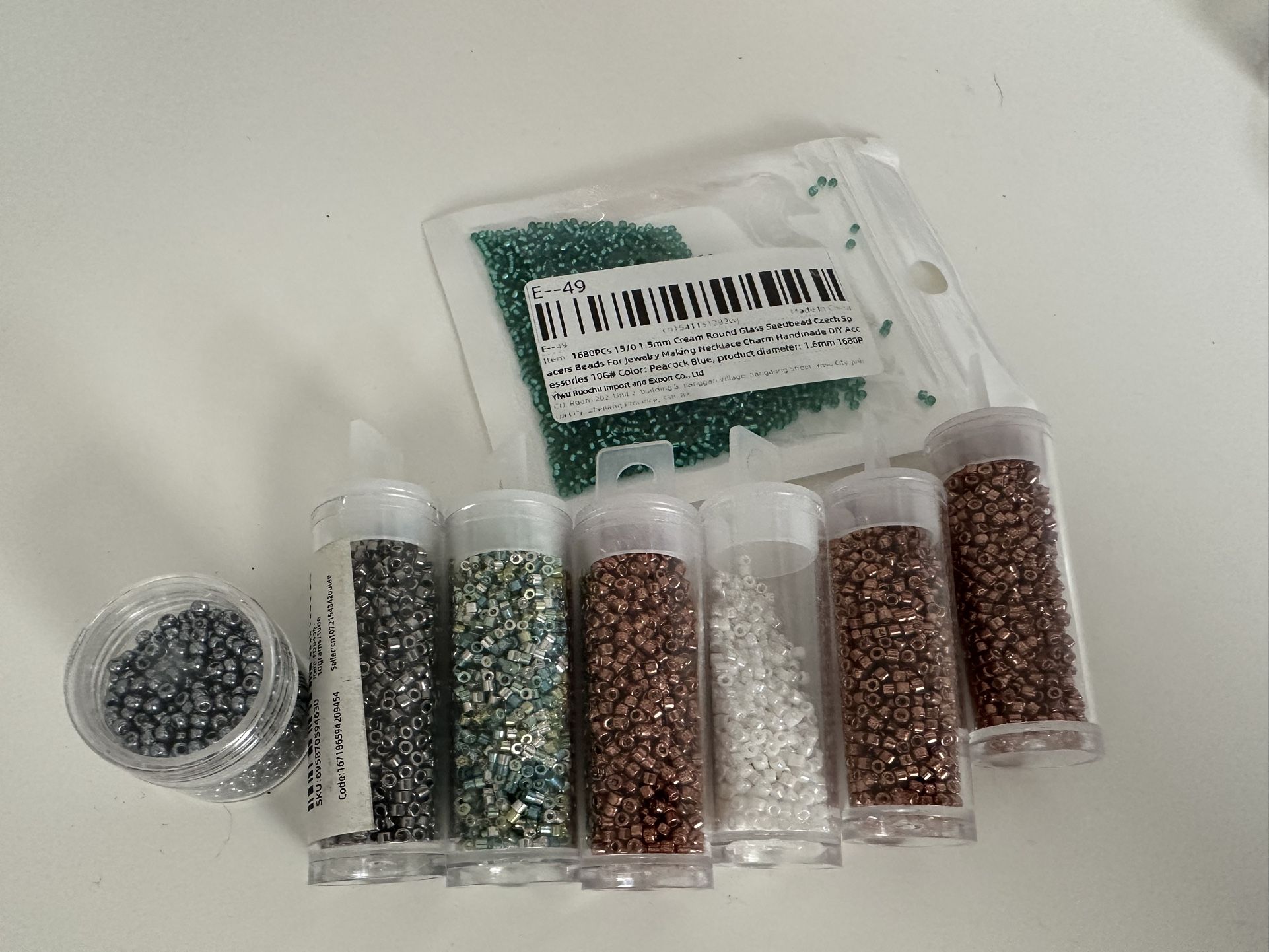Bulk glass beads for diy lot