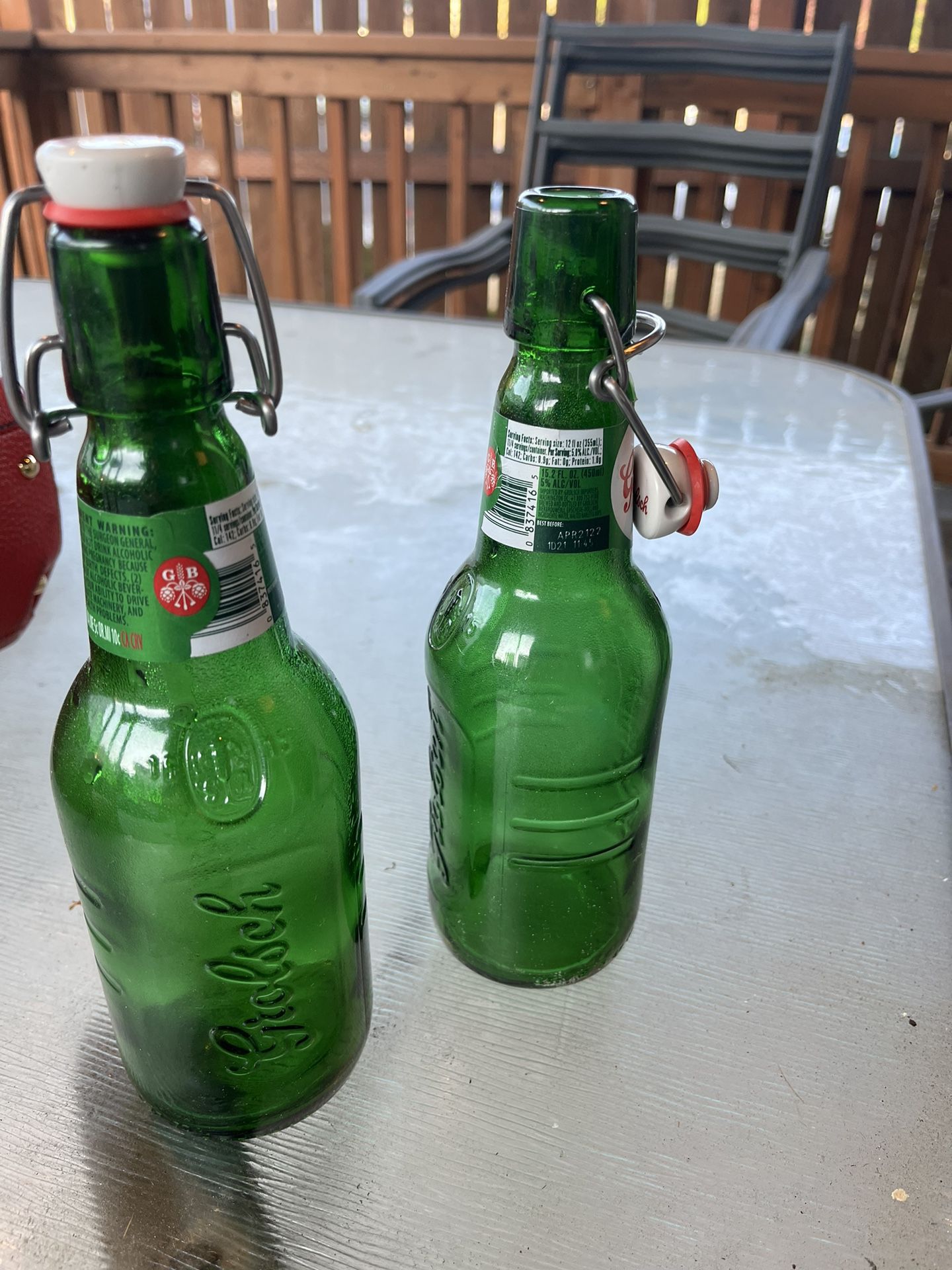 Glass Beers Bottles