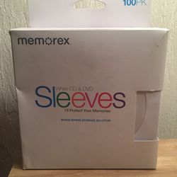 Memorex CD & DVD Sleeves (88 Count)