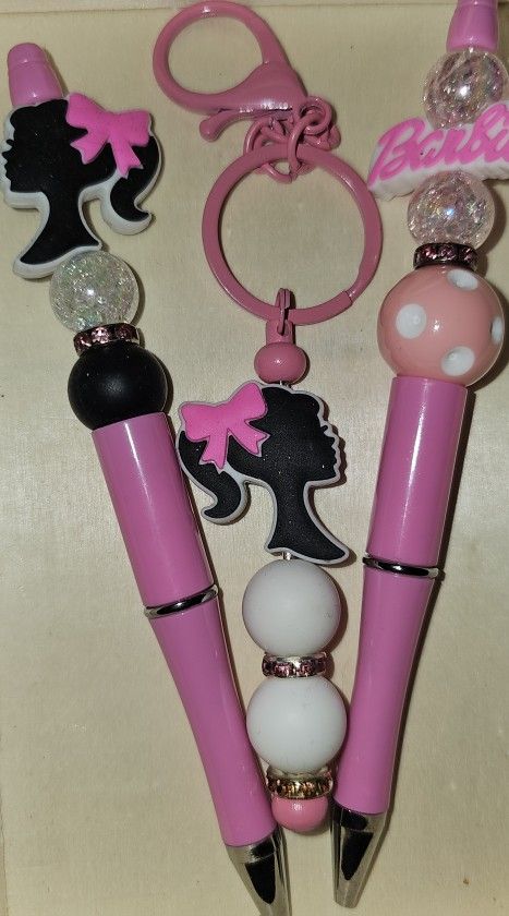 Barbie Pens & Keychains