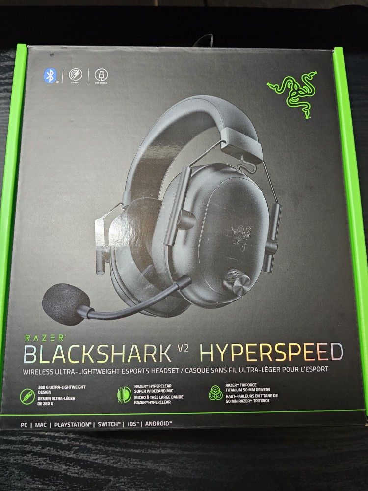 Razer Blackshark V2 Hyperspeed wireless