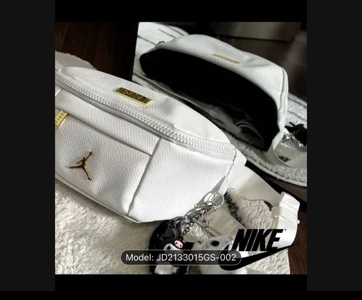 NIKE JORDAN CROSSBODY SNAKESKIN (PATTERN) BAG ;^P……. IPHONE HOLDER? ;^0