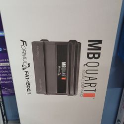New 1500.1 Mono Amplifier 
