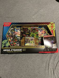 Mega Zygarde Ex Premium Box Factory Sealed Brand New