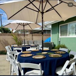 Party Chairs Table Resin