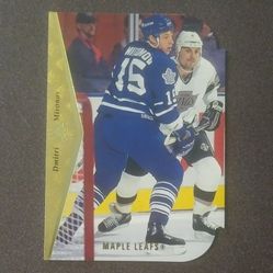 1994-95 Sp Dmitri Mironov Toronto Maple Leafs #120 Upper Deck Die Cut Hockey Card Vintage Collectible NHL