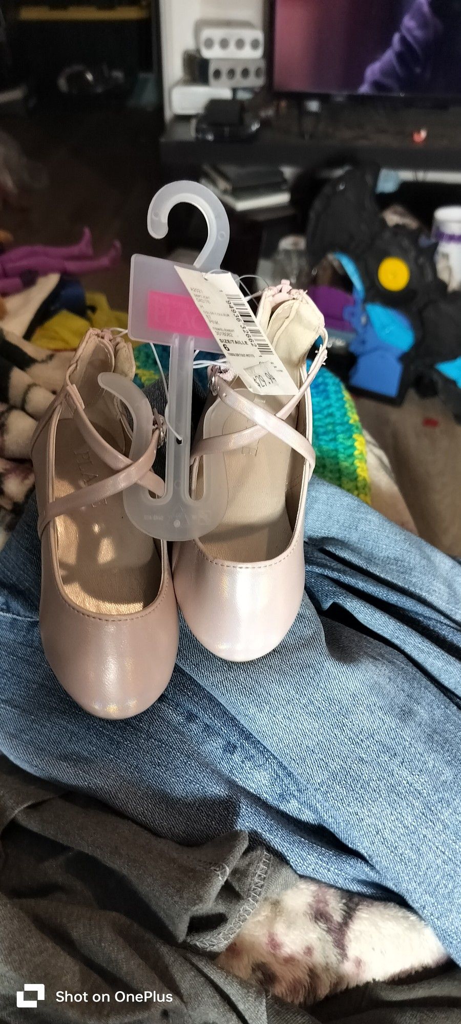 Children's Place Girls Dress Shoes New Size 6 Toddler