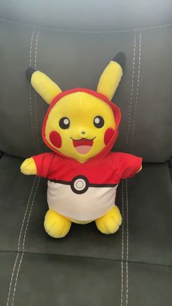 Pikachu Plush in Poké Ball Hoodie
