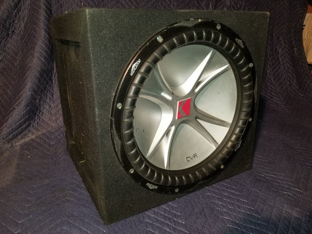 15" Kicker CVR 07CVR154 in sealed box
