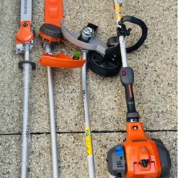 Husqvarna 330LK 28-cc 2-cycle 20-in Straight Shaft Attachment Capable Gas String Trimmer Edger attac