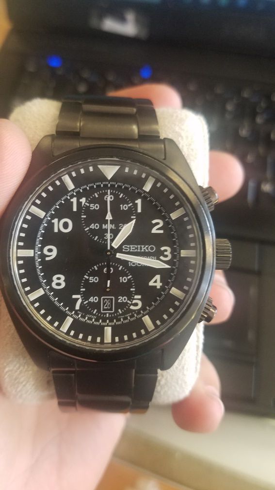 Seiko 7T94-0Bl0 watch for Sale in Orange, CA - OfferUp