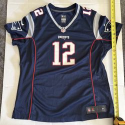 Nike NFL New England Patriots Tom Brady #12 Women's On Field Jersey Size XL