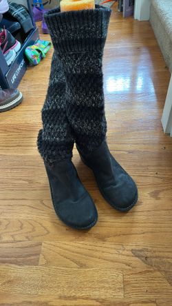 UGG sweater boots