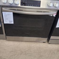 6 Cu Ft Gas Slide In Range 