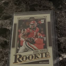 Pickens Rookie With Case