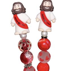 Jesus Loves You Beaded Pens 